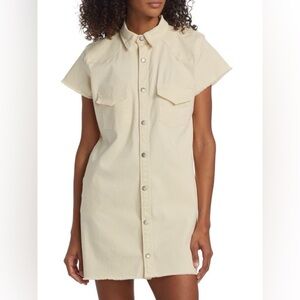 NSF
Oakley Western Stretch Denim Mini Dress Size XS